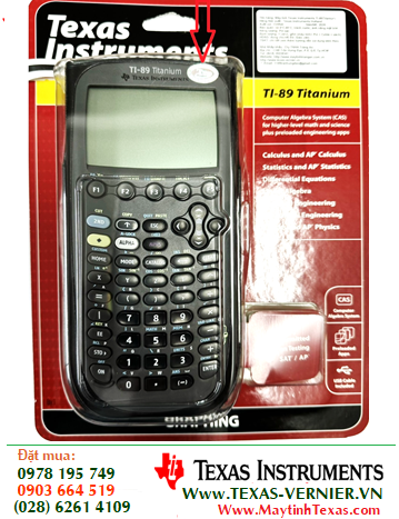 Texas Instruments TI-89 Titanium, Máy tính HỌC SINH lập trình vẽ đồ thị Texas Instruments TI-89 Titanium chính hãng |HÀNG CÓ SẲN